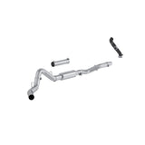 MBRP 06-07 Chevy Silverado / GMC Sierra 2500/3500HD 4in OD CatBack Single Side Exit w/ Downpipe - AL