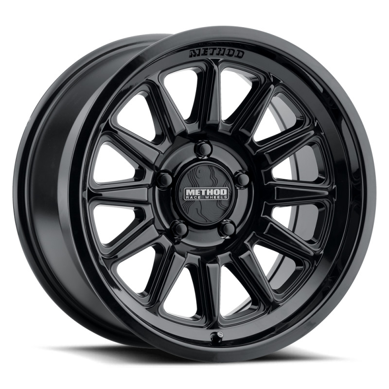 Method MR323 17x8.5 / 6x135 BP / 0ET / 4.72in BS / 87mm CB - Gloss Black Wheel