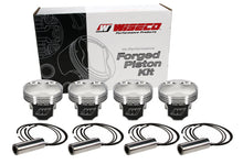 Load image into Gallery viewer, Wiseco Honda 4v DOME +6.5cc STRUTTED 88MM Piston Shelf Stock Kit