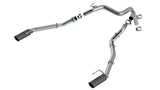 Borla 24-25 Ford Ranger Raptor 2.75in Tail Pipe Kit 4in Tip - Ceramic Black