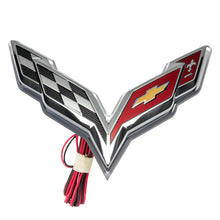 Load image into Gallery viewer, Oracle Corvette C7 Rear Illuminated Emblem - White SEE WARRANTY