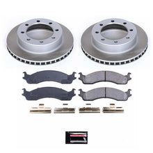 Load image into Gallery viewer, Power Stop 95-97 Ford F-350 Front Semi-Coated Rotor Kit