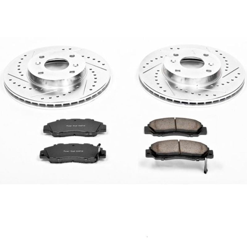 Power Stop 98-99 Acura CL Front Z23 Evolution Sport Brake Kit