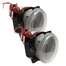 Load image into Gallery viewer, Oracle Lighting 10-15 Jeep Wrangler JK Pre-Assembled LED Halo Fog Lights -Red SEE WARRANTY