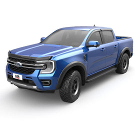 EGR 2024+ Ford Ranger Superguard Hood Shield - Dark Smoke