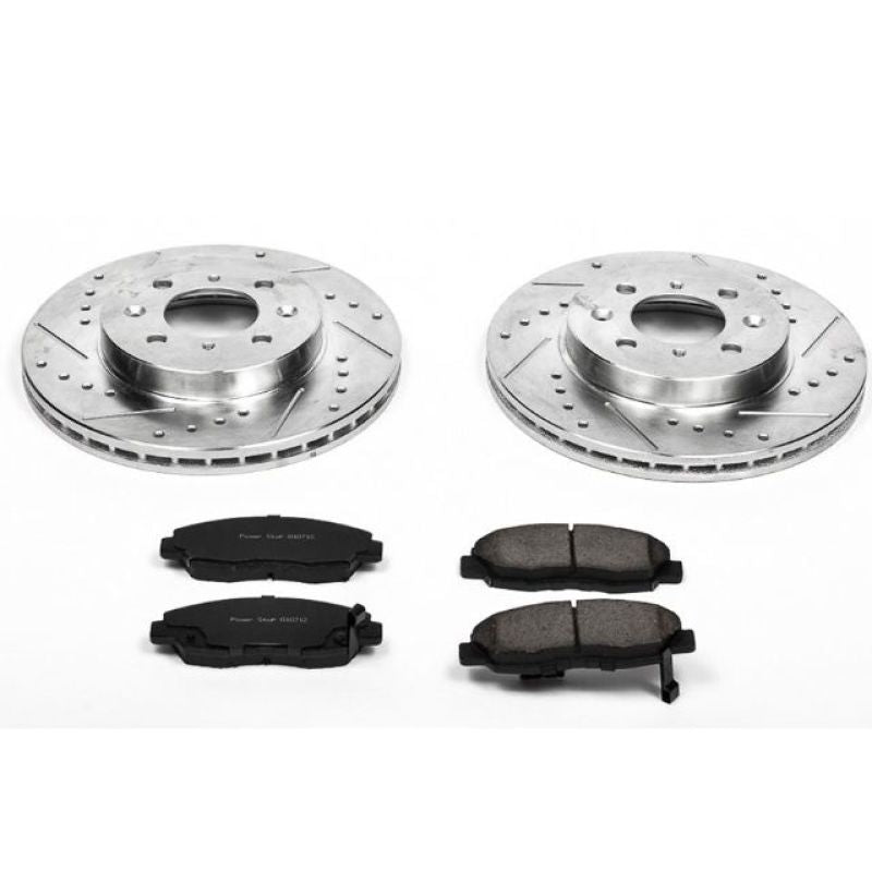 Power Stop 96-05 Honda Civic Front Z23 Evolution Sport Brake Kit