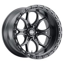 Load image into Gallery viewer, Weld Off-Road W108 20X10 Ledge 6X139.7 ET-18 BS4.75 Satin Black / Black Ring 106.1