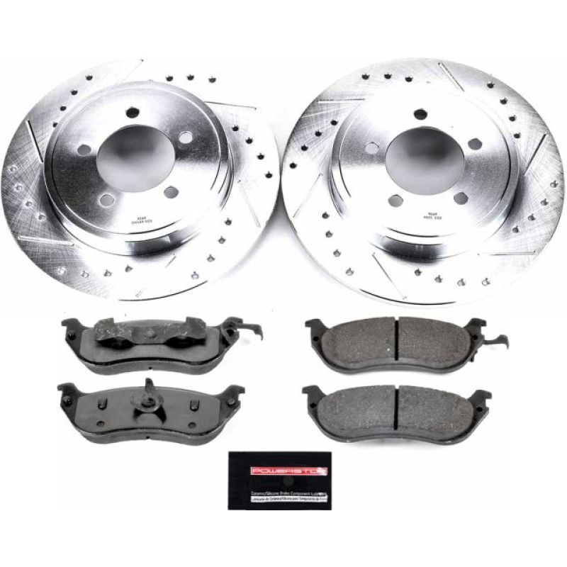 Power Stop 02-05 Ford Explorer Rear Z36 Truck & Tow Brake Kit