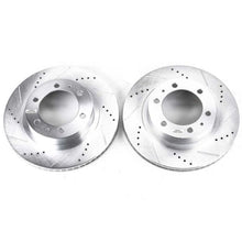 Load image into Gallery viewer, Power Stop 03-09 Toyota 4Runner Front Evolution Drilled &amp; Slotted Rotors - Pair