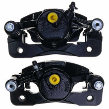 Load image into Gallery viewer, Power Stop 90-91 Honda CRX Front Black Caliper - Pair w/Bracket