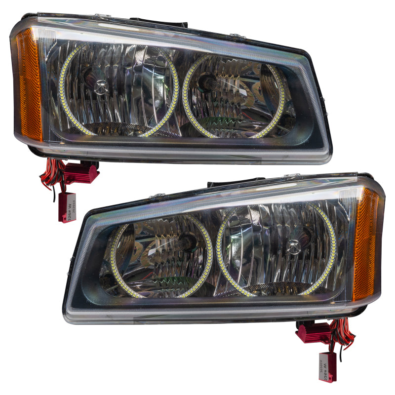 Oracle Lighting 03-06 Chevrolet Silverado Pre-Assembled LED Halo Headlights -Blue SEE WARRANTY