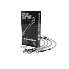 Load image into Gallery viewer, Goodridge 13-17 Volkswagen CC (w/Rear Female Fittings/PR 2 Each) Stainless Steel Brake Lines