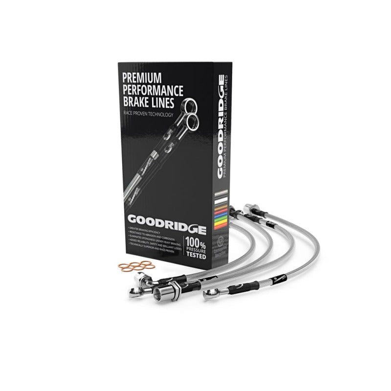 Goodridge 14-17 Mazda 6 (All Models) Stainless Steel Brake Lines