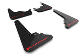 Rally Armor 21-25 Tesla Model S / S Plaid Black UR Mud Flap w/Red Logo