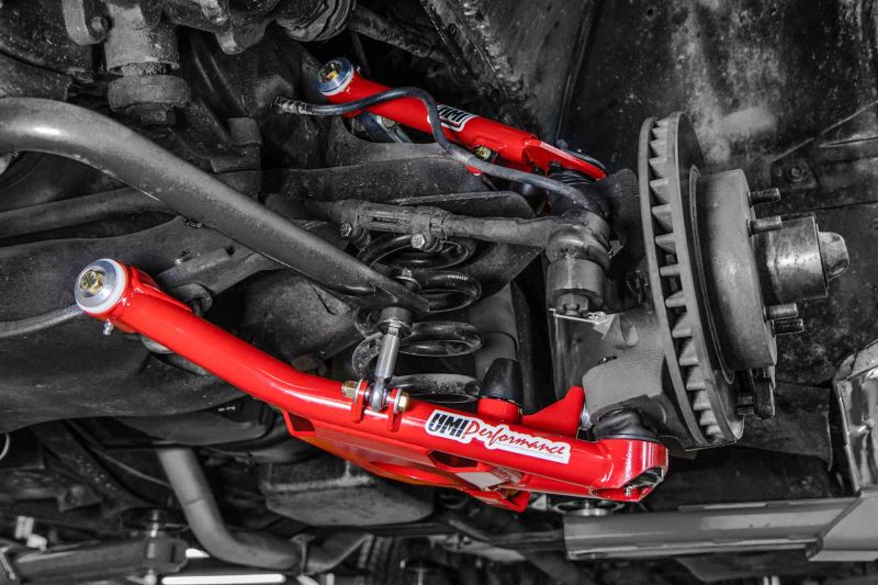 UMI Performance 73-87 GM C10 Street Performance Upper Control Arms - Red