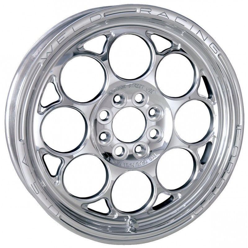 Weld Rodlite 15x10 / 5x4.5 & 4.75 BP / 4.5in. BS Polished Wheel - Non-Beadloc