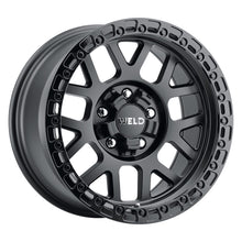 Load image into Gallery viewer, Weld Off-Road W104 17X10 Cinch 5X114.3 5X127 ET-25 BS4.50 Satin Black / Gloss Black 78.1