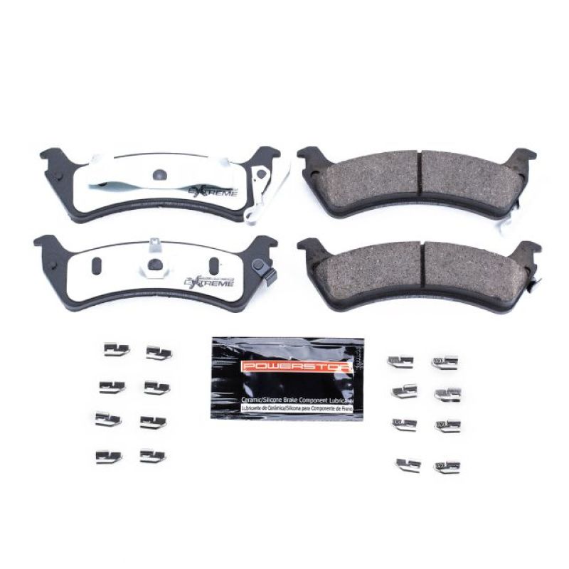 Power Stop 94-98 Jeep Grand Cherokee Rear Z36 Truck & Tow Brake Pads w/Hardware