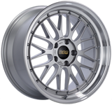 BBS LM 20x10.5 5x112 ET15 Diamond Silver Wheel 80mm PFS/Clip Required