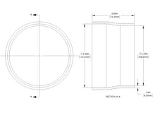 Load image into Gallery viewer, aFe POWER Universal Products Coupler Kit (4-1/2 x 4-1/4)in ID x 3in L - Black