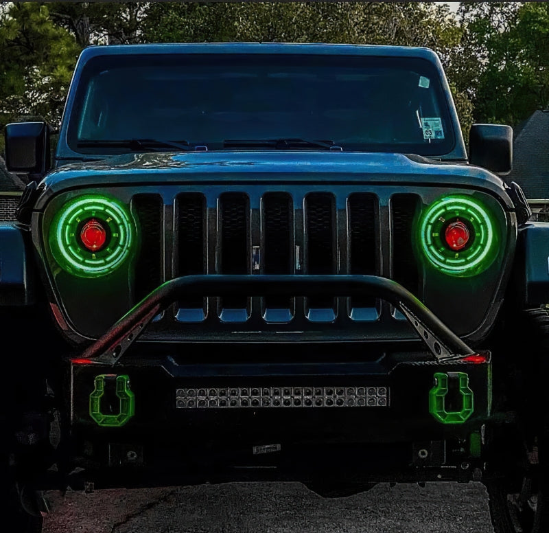 Oracle Oculus Bi-LED Projector Headlights for Jeep JL/Gladiator JT - w/ BC1 Controller SEE WARRANTY