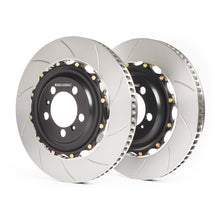 Load image into Gallery viewer, GiroDisc 2020+ BMW M3/M4 (G80/G82/G83 w/Carbon Ceramic Brakes) 2-Piece 400mm Slotted Front Rotors