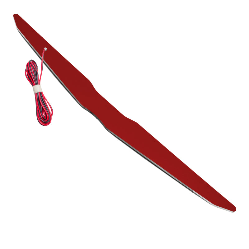 Oracle Chrysler Illuminated LED Sleek Wing - Red SEE WARRANTY