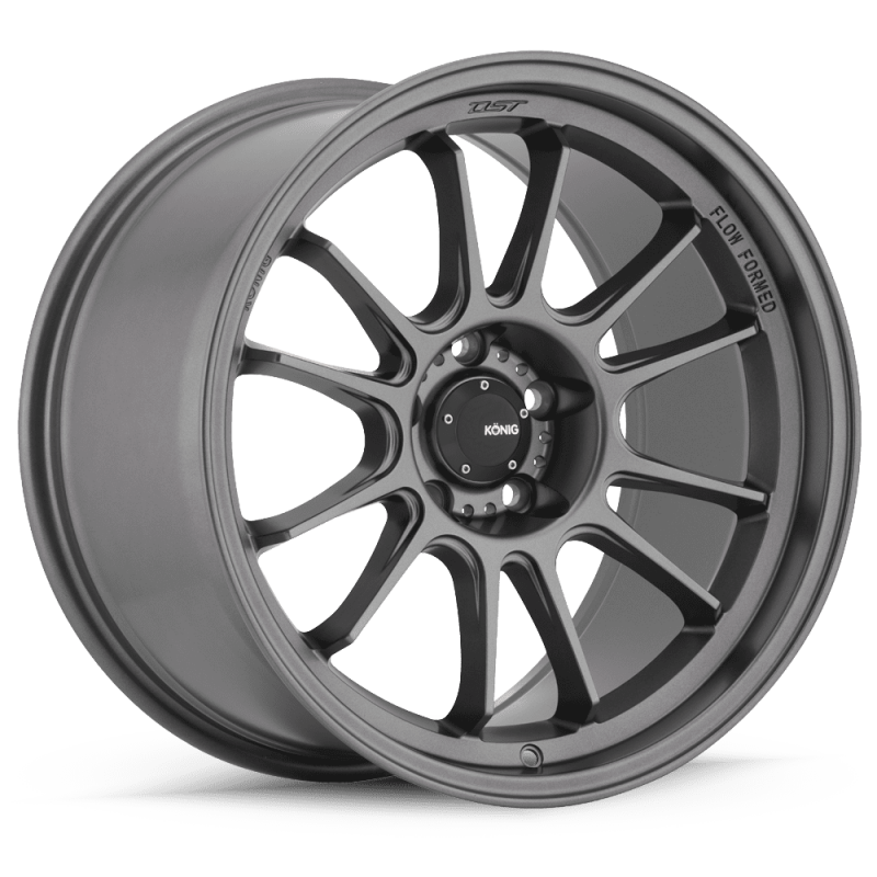 Konig Hypergram 19X10.5B 5X120 ET25 Matte Grey Flow Formed