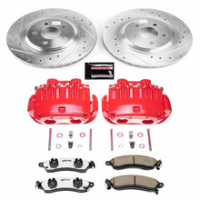 Load image into Gallery viewer, Power Stop 98-94 Ford Mustang Front Z26 Street Warrior Brake Kit w/Calipers