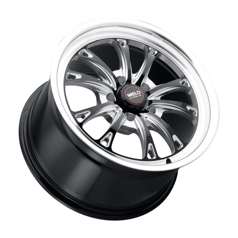 Weld S157 17X10 Belmont Drag 5X114.3 ET25 BS6.50 Gloss Black MIL Dia 78.1