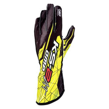 Load image into Gallery viewer, OMP KS-2 Art Gloves Black/Yellow - Size M