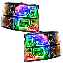 Load image into Gallery viewer, Oracle 07-13 Chevrolet Silverado SMD HL - Black - Square Style - ColorSHIFT SEE WARRANTY