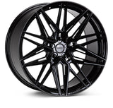 Vossen HF-7 23x11 / 5x112 / ET14 / Super Deep Face / 66.5 - Gloss Black Wheel