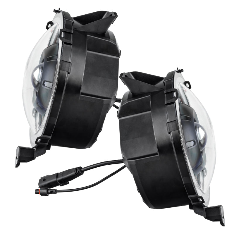 Oracle Oculus BiLED Projector Headlights for Jeep JL/Gladiator JT  Satin Silver 5500K SEE WARRANTY