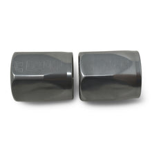 Load image into Gallery viewer, Russell Hose End Socket -10 AN Polished &amp; Gray Anodized (2 Pack)