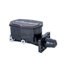 Load image into Gallery viewer, Wilwood Compact Tandem Master Cylinder w/ Mopar 4 Bolt Flange 1in Bore - Black