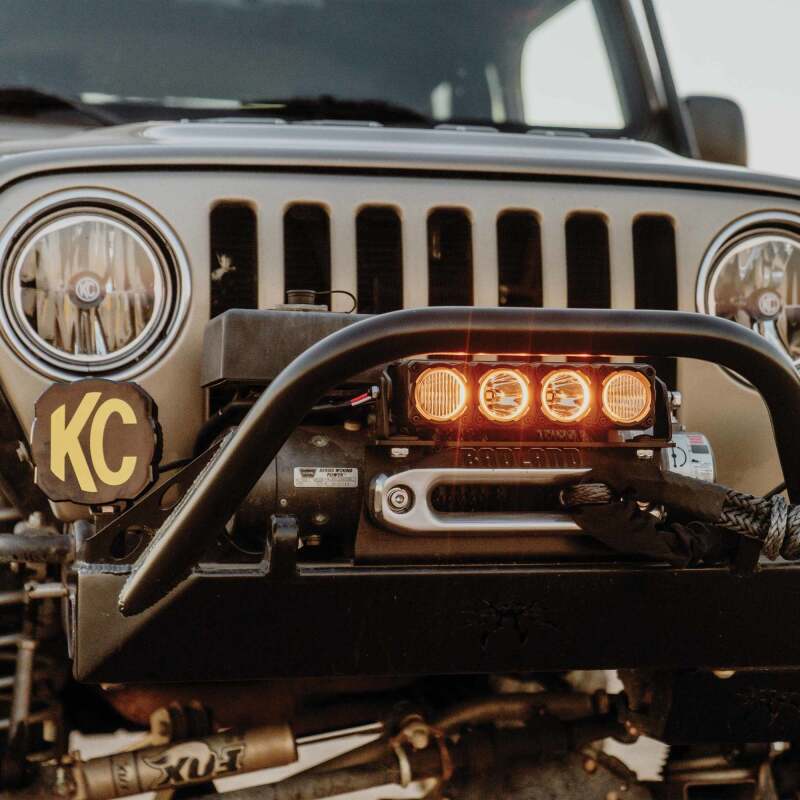 KC HiLiTES Winch Fairlead Light Mount