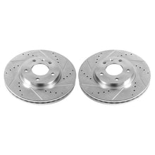 Load image into Gallery viewer, Power Stop 21-22 Chevrolet Trailblazer Rear Drilled &amp; Slotted Rotor (Pair)