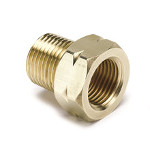 Load image into Gallery viewer, Autometer Brass Adapter Fitting - 3/8in NPT Male - 5/8in UNF Female