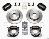 Wilwood Forged Dynalite P/S Park Brake Kit Big Ford New 2.50in Offset Currie Blank