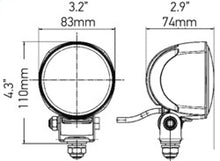 Load image into Gallery viewer, Hella Work Lamp Wa 0Gr Md1224 Lt M704 1G0