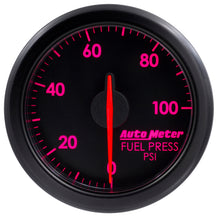 Load image into Gallery viewer, Autometer Airdrive 2-1/6in Fuel Pressure Gauge 0-100 PSI - Black