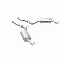 Load image into Gallery viewer, MagnaFlow Axle-Back Stainless Dual Split 4in Polished Tips 10-15 Chevrolet Camaro Convert. 3.6L V6