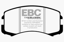 Load image into Gallery viewer, EBC 02-05 Mitsubishi Lancer 2.0 ES Ultimax2 Front Brake Pads