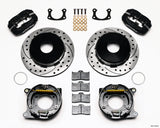 Wilwood Forged Dynalite P/S Park Brake Kit Drilled Big Ford New 2.50in Offset Currie Blank