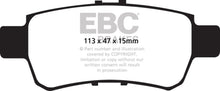 Load image into Gallery viewer, EBC 05-10 Honda Odyssey 3.5 Ultimax2 Rear Brake Pads