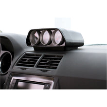 Load image into Gallery viewer, Autometer 08-11 Dodge Challenger Black Triple Dash Pod