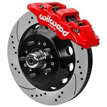 Load image into Gallery viewer, Wilwood Forged 6 Piston Red Superlite Caliper, GT 72 Vane Vented Spec37 D&amp;S Rotor - 14x1.25