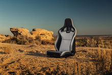 Load image into Gallery viewer, Recaro Cross Sportster ORV Driver Seat - Black Vinyl/Grey Vinyl