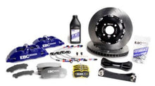 Load image into Gallery viewer, EBC 06-15 Mazda Miata MX5 (NC) Blue Apollo-4 Calipers 330mm Rotors Front Big Brake Kit